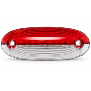 Lampa lateral led alb-rosu 10596K