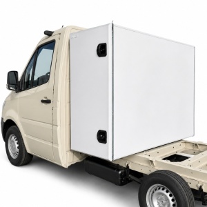 Lada in spatele cabinei BAWER