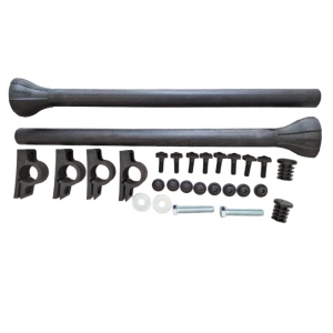 Set brate plastic cu cleme