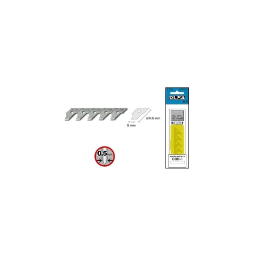 COB-1 Set 15 lame pentru cutter circular, Olfa