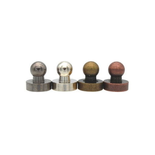 Set 4 parti inferioare pentru textile/piele, sisteme de fixare LOXX , diverse finisaje