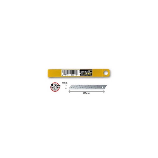 ASB-10 Set 10 lame segmentate 9 mm, Olfa