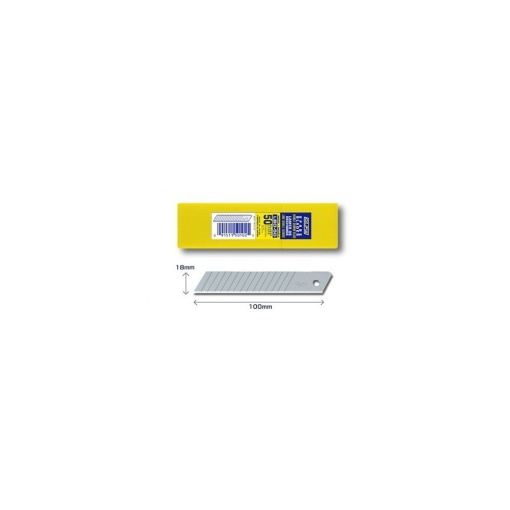 LBD-50 Set 50 lame cutter segmentate 18 mm, Olfa