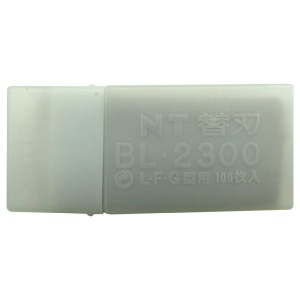 BL-2300 Set 100 lame cutter segmentate de tip L- 18mm, NT Cutter - Img 6