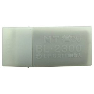 BL-2300 Set 100 lame cutter segmentate de tip L- 18mm, NT Cutter - Img 4