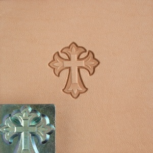 Cap de stanta de embosare 3D Craftool, model cruce (Cross) - Tandy Leather 8614-00