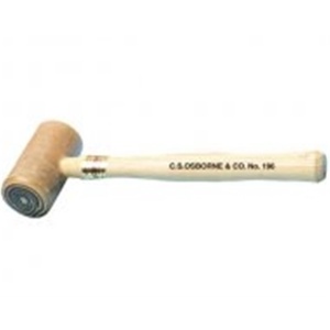 Ciocan din piele netabacita Rawhide Mallet C.S. Osborne 196 pentru prelucrarea pielii - Img 2