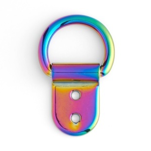 Clips cu inel D (Solid Clip Dee), 16, 19 si 25 mm, 9 finisaje - Tandy Leather - imagine 5
