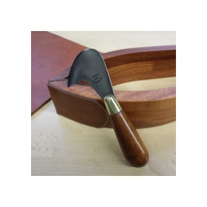 Cutit de selar curbat (Saddler's head knife) - Vergez Blanchard 3.656 - Img 9