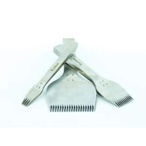 Dalta pentru pielarie cu 8 dinti drepti mana stanga seria 702 - Vergez Blanchard