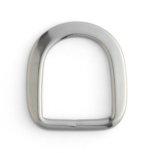 Inele D plate pentru chinga, inox, 25 si 32 mm - Tandy Leather - imagine 4