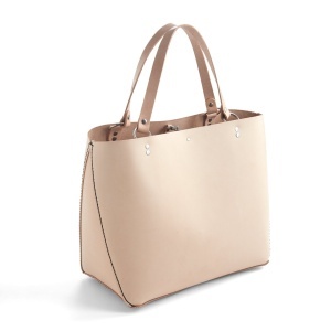 Kit geanta tote Charlotte din piele vegetala Tandy Leather, cu trusa cosmetice
