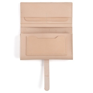 Kit portofel Flora din piele vegetala Tandy Leather, 11,4 x 20,3 cm - imagine 3
