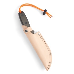 Kit teaca de cutit Explorer din piele vegetala Tandy Leather, pentru lame de 10 cm