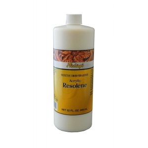 Lac acrilic protector transparent pentru piele Fiebing’s Acrylic Resolene Neutral (946 ml / 3.78 L Galon) - Img 3