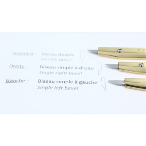 Lama de 5 mm cu bizou pe dreapta sau pe stanga pentru cutitul L'Indispensable - Vergez Blanchard
