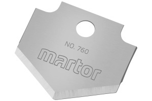 Lame cu varf ascutit Martor nr. 760, set 10 buc