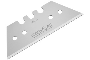 Lame trapezoidale Martor nr. 51, set 10 buc