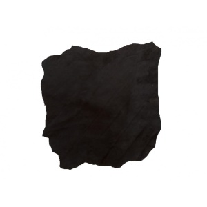 Piele Camoscio Negru pentru Proiecte Mici - Piele Naturala (cod CAM 11)