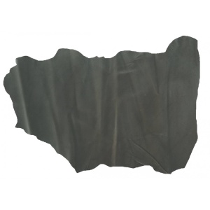 Piele Naturala Tip Catifea / Captuseala Gri pentru Proiecte Mici - Img 2