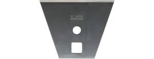 Set 2 lame inox razuitor 60mm, NT Cutter