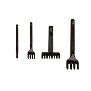 Set 4 dalti perforare pielarie, 3mm Tandy Leather