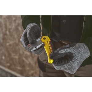 Stanley 0-10-825, Cutter FatMax pliabil cu lama retractabila, 160mm + 3 lame trapezoidale 62mm - Img 11
