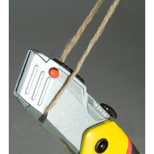 Stanley 0-10-825, Cutter FatMax pliabil cu lama retractabila, 160mm + 3 lame trapezoidale 62mm - Img 5