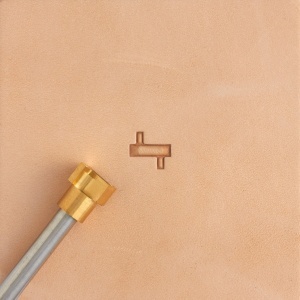 Stanta de embosare din alama, model impletitura moderna (Modern Weave) - Tandy Leather 8900-23
