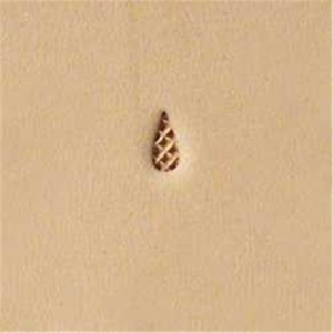 Stanta de embosare piele Craftool A888 (background picatura cu patratele) - Tandy Leather 6888-00 - Img 2