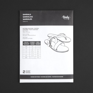 Tipar hartie sandale (Sandal) - Tandy Leather 56461-00 - Img 2