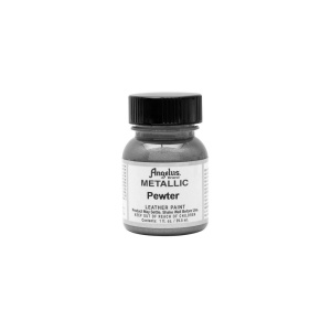 Vopsea acrilica Angelus metalizata (Metallic) pentru piele, 29.5 ml - Img 5