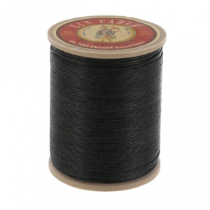 Ata de cusut piele Fil Au Chinois WAX LINEN RETORS N°40 - 0.50mm x 25ml - Img 4