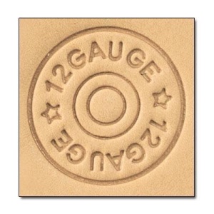 Cap de stanta de embosare 3D Craftool, model cartus de pusca (Shotgun Shell) - Tandy Leather 8664-00 - Img 2