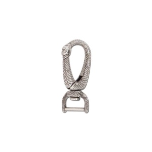 Carabina Halter Infinity Snake, argint antic, fara nichel, 19 mm - Tandy Leather 1158-13