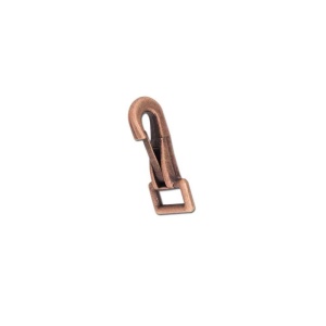 Carabina tip Chap Snap pentru curele 13 mm si 19 mm, finisaje antichizate si gunmetal - Tandy Leather - imagine 4
