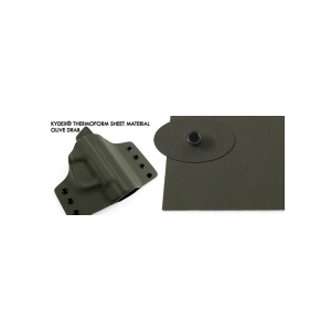 Foaie de KYDEX OLIVE DRAB - 2.36mm grosime - Img 5