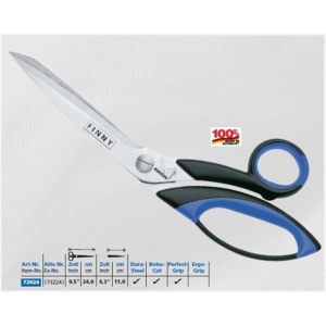 Foarfeca croitorie pentru materiale grele 24 cm Finny Kretzer 772024 - Img 2