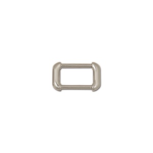 Inel cu colturi rotunjite pentru barete de 25 mm, nichelat - Tandy Leather - Img 3