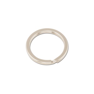 Inele plate pentru chei 32 mm, fara nichel, set 10 buc - Tandy Leather 1172-02 - Img 3