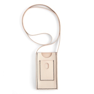 Kit borseta crossbody pentru telefon din piele vegetala Tandy Leather