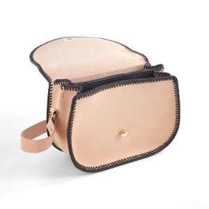 Kit geanta de mana Revival din piele vegetala Tandy Leather, cu buzunar cu fermoar - imagine 4
