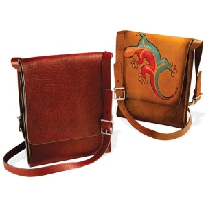 Kit geanta postas verticala din piele Tandy Leather, 23,5 x 28 x 3 cm - imagine 6
