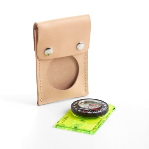 Kit husa pentru busola Explorer din piele Tandy Leather, cu busola inclusa - imagine 7