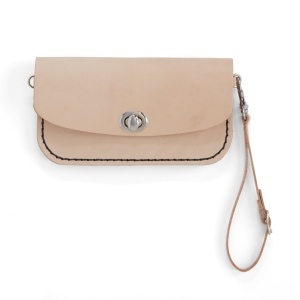 Kit plic Isabella din piele vegetala Tandy Leather, cu bareta de mana - imagine 3