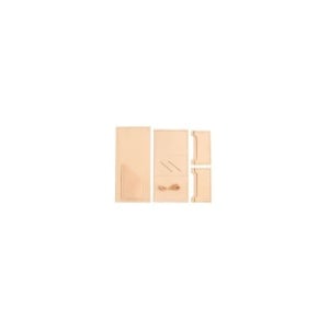 Kit portofel clasic tri-pliat din piele vegetala Tandy Leather, 7,6 x 10 cm - Img 7