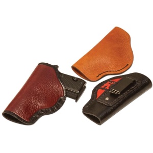 Kit toc ascuns pentru pistol semiautomat Bullseye, marime mica, din piele Tandy Leather