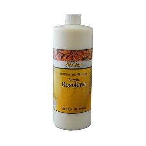 Lac acrilic protector transparent pentru piele Fiebing’s Acrylic Resolene Neutral (946 ml / 3.78 L Galon) - Img 8
