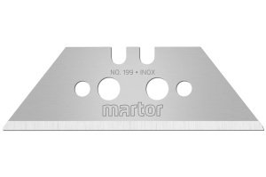 Lame trapezoidale Martor nr. 199, inox, set 10 buc