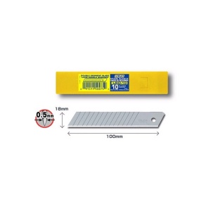 LBD-10 Set 10 lame cutter segmentate 18 mm, Olfa - Img 2
